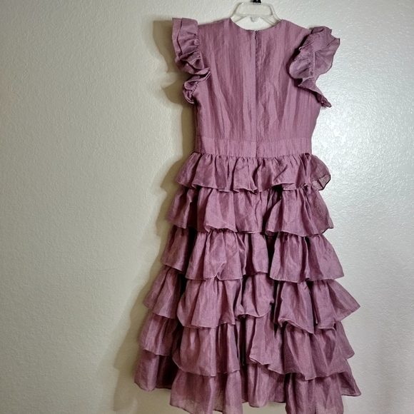 Jess Kae charming tiered Maeve dress sz L. Washed once but never worn! - Picture 6 of 7